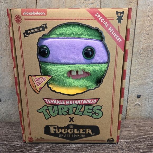 Teenage Mutant Ninja Turtles X Fuggler special delivery Donatello Plush New - Picture 1 of 6